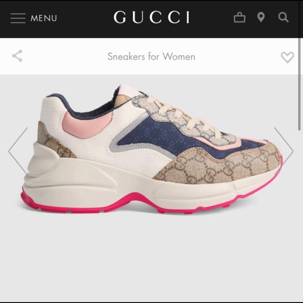 Gucci GG Rhyton Sneakers